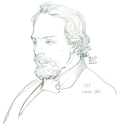 Dante Gabriel Rosetti by Barry Windsor Smith