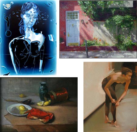 First Fridays: Philadelphia Gallery Walk and Wilmington Art Loop - Ken Vallario, Scott Jackson, Serge Zhukov, Dori Spector