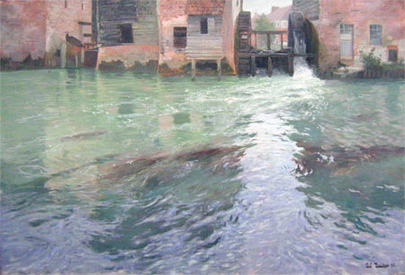Frits Thaulow - Water Mill