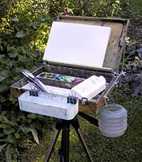 Paint box conversion to pochade boxx