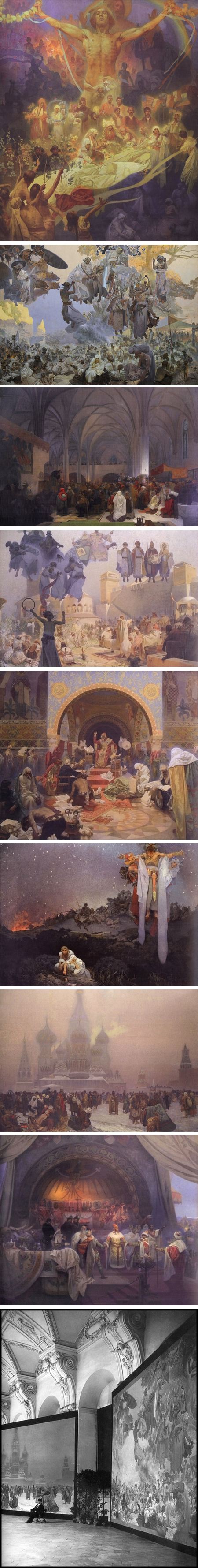 The Slav Epic, Alphonse Mucha (Alfons Mucha)