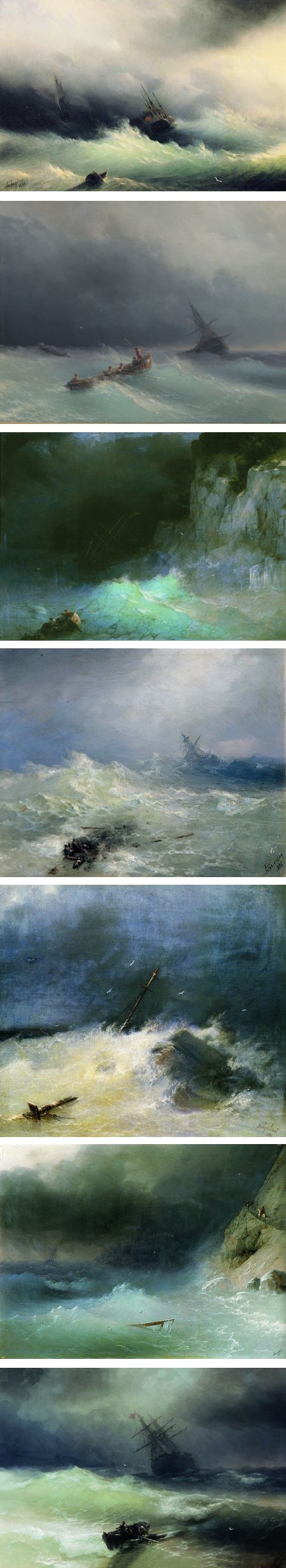 The tempests of Ivan Aivazovsky