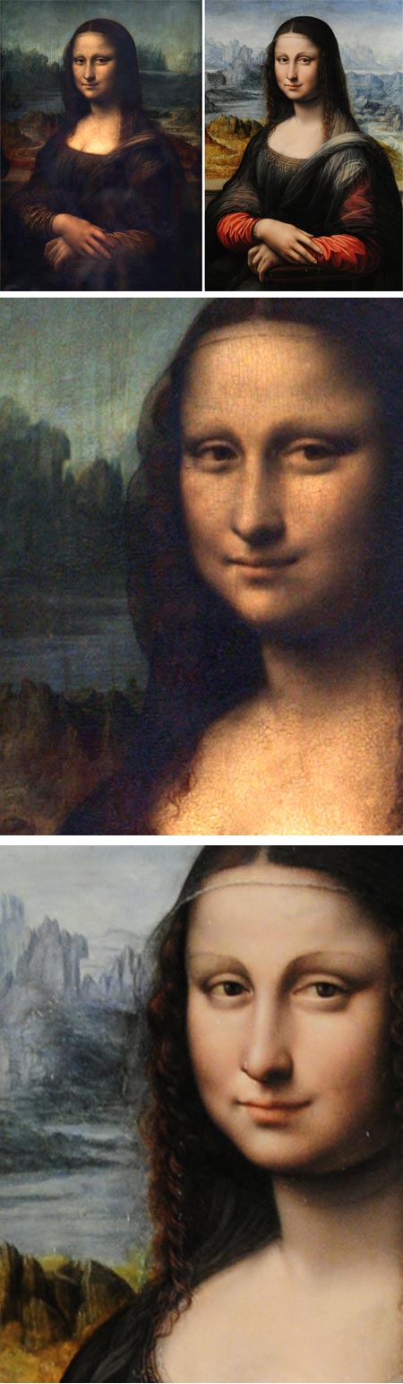 Mona Lisa copy from Leonardo Da Vinci's workshop