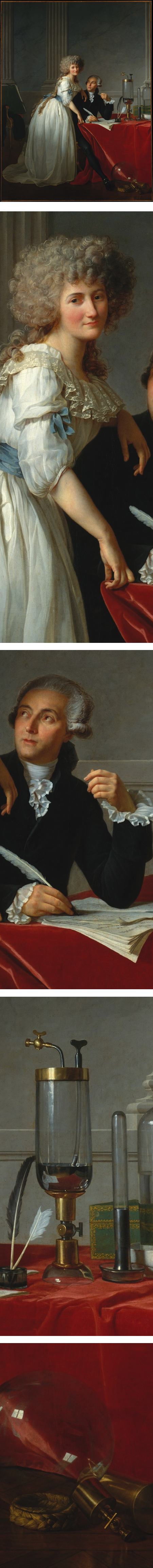 Antoine-Laurent Lavoisier and His Wife, Jacques Louis David