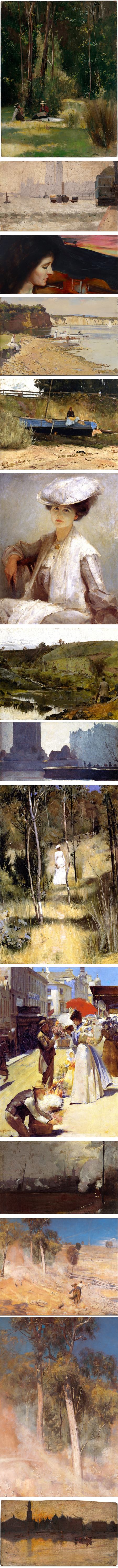 Tom Roberts, Australian Impressionist artist, Heidelberg School