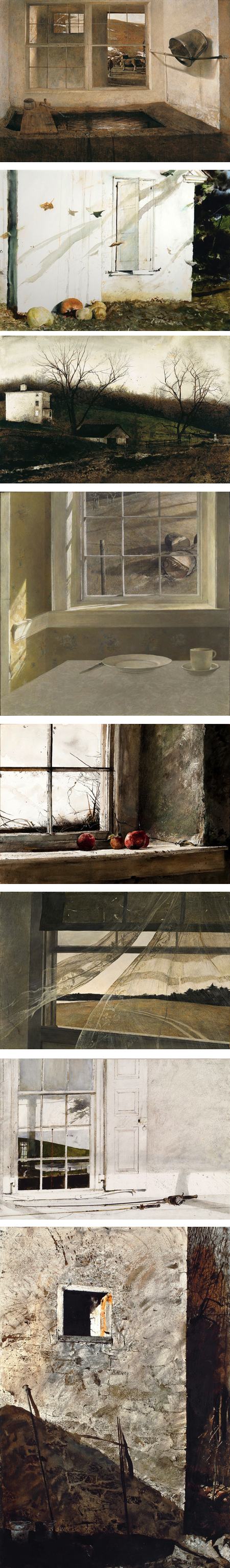 Andrew Wyeth's windows