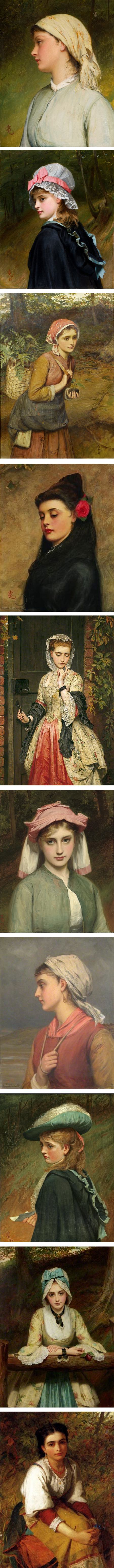 Charles Sillem Lidderdale, 19th century portraits