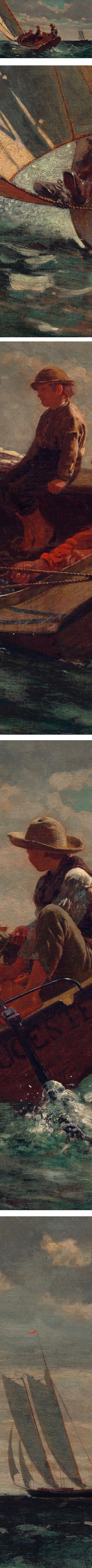 Breezing Up (A Fair Wind), Winslow Homer