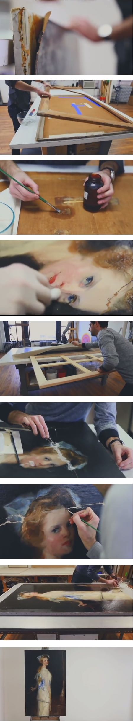 Baumgartner painting restoration videos
