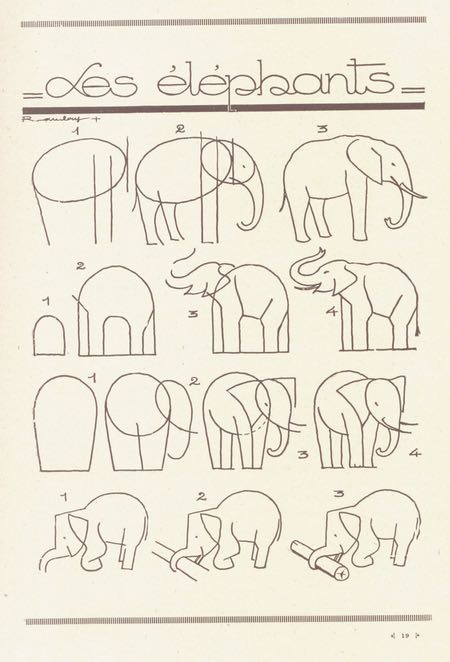 Les animaux tels qu'ils sont, how to draw animals