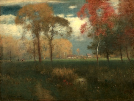 Sunny Autumn Day by George Inness