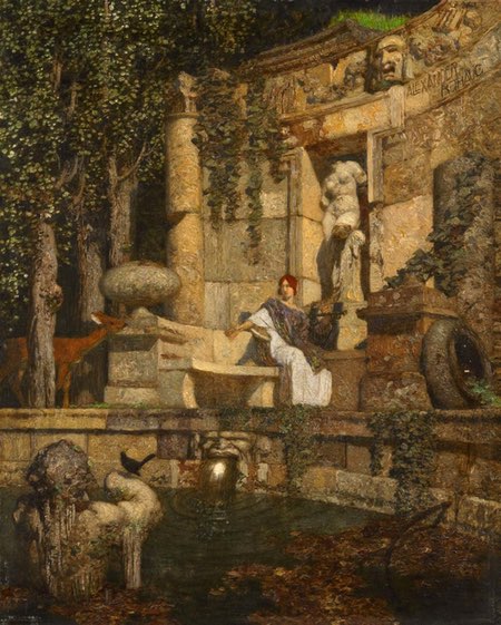 Alexander Rothaug, mythological painting and illustration