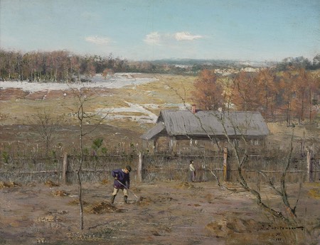 Ukrainian painter Ivan Pokhitonov