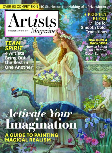 The Artists magazine March-April 2022- Imaginativ Realism