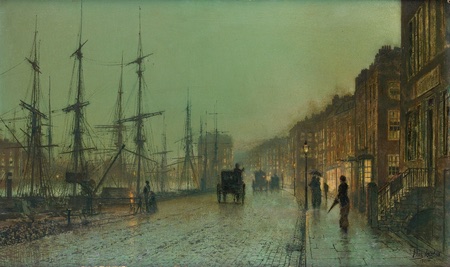 Glasgow Docks, John Atkinson Grimshaw