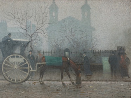 Pierre Adolphe Valette, atmospheric paintings