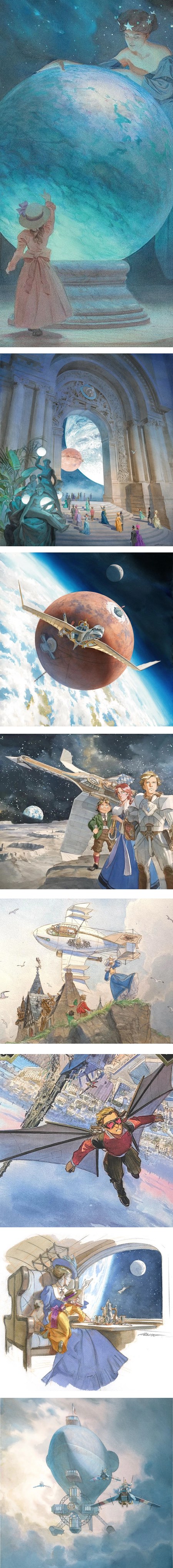 Alex Alice Frence comics and bande dessinee  artist
