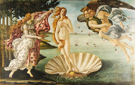 The Birth of Venus, sndro Botticelli (reversed)