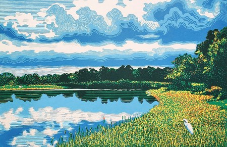 Dave Bruner, reduction prints and wood engravings