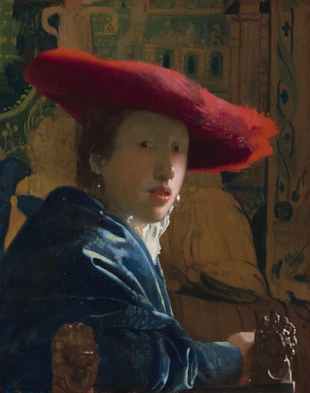 Vermeer's Girl with the Red Hat