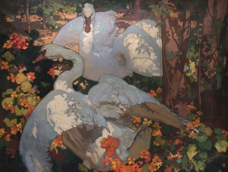 Frank Brangwyn's swans