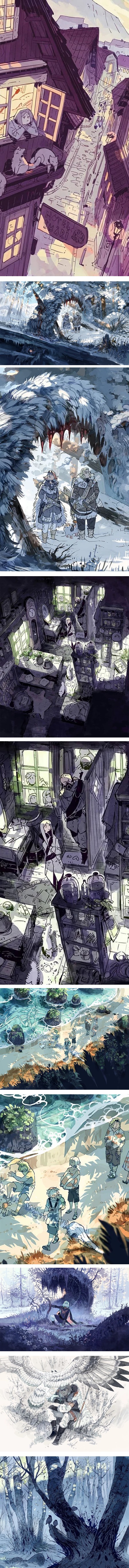 Minna Sundberg, illustration and websomics