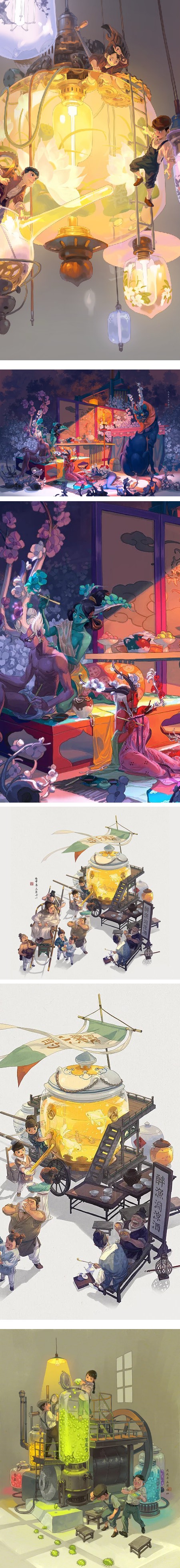 Xu Yao, concept art, illustration