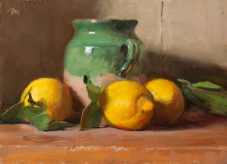 Julian Merrow-Smith - Postcard from Provence, A Painting a Day
