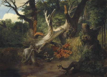 Hunting in the Pontine Marches, Horace Vernet, oil on canvas